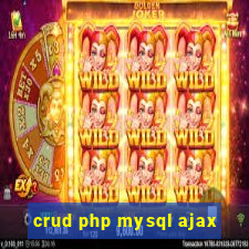 crud php mysql ajax